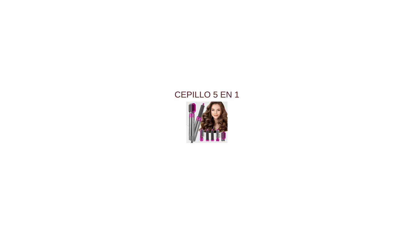 CEPILLO 5 EN 1