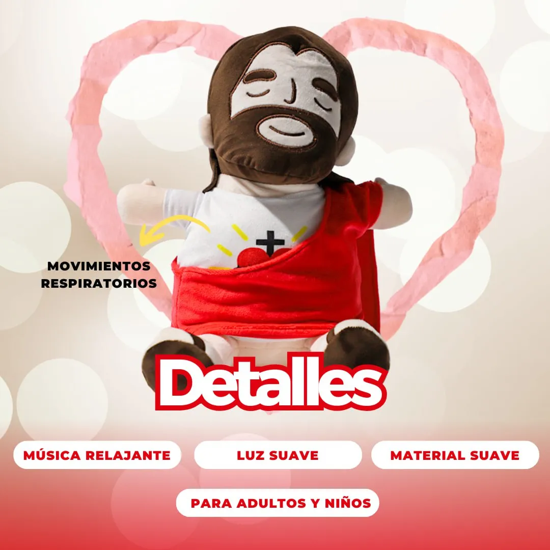 Muñeco Jesus Respira Peluche