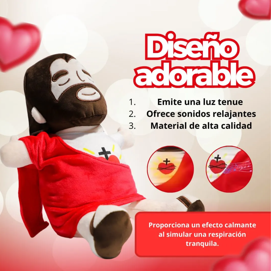 Muñeco Jesus Respira Peluche